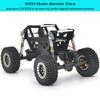 MOHERO Adjustable RC Shocks Absorber Damper Aluminum 53mm for 1/24 Axial SCX24 RC Crawler Car Modified Parts (Red) view 2