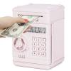 Refasy Electronic Piggy Bank Money Safe Password Money Box for Kids Ages 3+, ATM Bank Safe Coin Cash Banks Money Saving Box, Birthday for Boys Girls 3 4 5 6 7 8 9 10 Years Old view 1