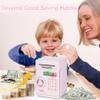 Refasy Electronic Piggy Bank Money Safe Password Money Box for Kids Ages 3+, ATM Bank Safe Coin Cash Banks Money Saving Box, Birthday for Boys Girls 3 4 5 6 7 8 9 10 Years Old view 2