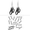 HobbyPark 1/16 1/18 RC Body Clips 1.0mm Rod & RC Body Curved Scissors view 1
