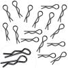 HobbyPark 1/16 1/18 RC Body Clips 1.0mm Rod & RC Body Curved Scissors view 2