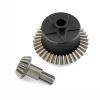 Front Rear Differential Gear Case Set for ARRMA1/8,Metal Gear Differential Case for ARRMA 1/81/10 Granite Shengtang Katun Avenger RC Car Gear(Black) view 1