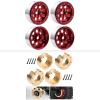 HobbyPark Brass Steering Knuckle Weight & 1.9 Beadlock Wheels for Traxxas TRX-4 view 1