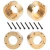 HobbyPark Brass Steering Knuckle Weight & 1.9 Beadlock Wheels for Traxxas TRX-4 view 4