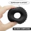 OGRC 1.0 RC Tires Competition Pins Tyres Super Soft New Compound 1.0 Tires with Dual Stage Foam for 1/18 TRX4M 1/24 SCX24 Gladiator Bronco C10 JLU Deadbolt FCX24 RC Crawler Car Rock Buggy - 63 * 21mm view 2
