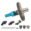 91T Slipper Gear Set, Aluminum Alloy Hardened Steel Differential Slipper Gear Upgrade Parts for Arrma Senton 1/10 for Granite RC Cars (Blue) Arrma Senton Clutch view 4