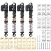 MOHERO Adjustable RC Shocks Absorber Damper Aluminum 53mm for 1/24 Axial SCX24 RC Crawler Car Modified Parts (Black) view 1