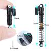 MOHERO Adjustable RC Shocks Absorber Damper Aluminum 53mm for 1/24 Axial SCX24 RC Crawler Car Modified Parts (Black) view 4