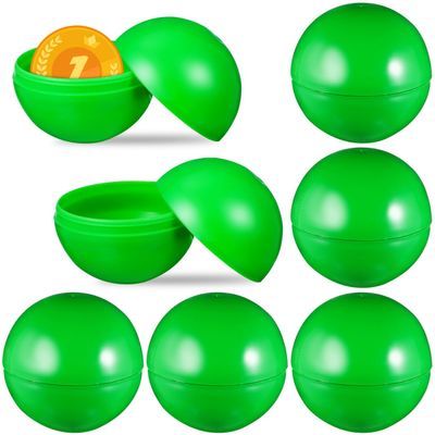25pcs Hollow Plastic Balls Bright Colored Raffle Game Props for Parties Reusable Practical for Celebrations and Events Easy to Open for Notes
