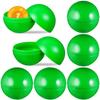 25pcs Hollow Plastic Balls Bright Colored Raffle Game Props for Parties Reusable Practical for Celebrations and Events Easy to Open for Notes view 1