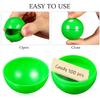 25pcs Hollow Plastic Balls Bright Colored Raffle Game Props for Parties Reusable Practical for Celebrations and Events Easy to Open for Notes view 3