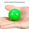 25pcs Hollow Plastic Balls Bright Colored Raffle Game Props for Parties Reusable Practical for Celebrations and Events Easy to Open for Notes view 4
