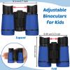 6 Pack Binoculars for Kids for Age 3-12 Years Boys Girls Kids Binoculars Shock Proof Toy Outdoor Gift Hunting Folding Small Telescope for Bird Watching Educational Learning Exploration(Stylish Colors) view 2