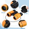 6 Pack Binoculars for Kids for Age 3-12 Years Boys Girls Kids Binoculars Shock Proof Toy Outdoor Gift Hunting Folding Small Telescope for Bird Watching Educational Learning Exploration(Stylish Colors) view 3
