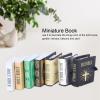 7 Pcs Miniatures Dollhouse Books 1:12 Scale Mini Books Dollhouse Decoration Accessories for Dollhouse Library Study Room Bedroom DIY Craft Gifts for Girls Boys view 3