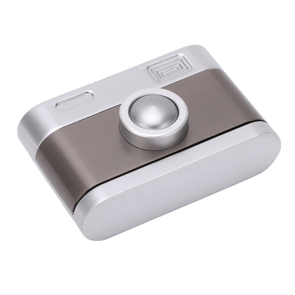 Magnetic Metal Fidget Toys, Camera Shaped Push Card, EDC Fidget Toy ADHD Push Slider Fidget Toy, Autism Anxiety Stress Relief Slider Toy for Adults & Kids