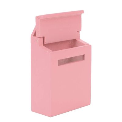 1:12 Doll House Mailbox Model, High Simulation Wood Mini Dollhouse Scene Decoration Villa Accessories Dollhouse Accessories Dolls & ()
