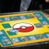 Biouai Playmat for Trading Card Game - Stitched Play Mat with Tube for Card Gameplay with Zones, 2 Player Trainer Game Playing Mats (Red-1) view 2