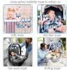 Car Seat Toys, Baby Toy 3-6 Months Carseat Stroller Toys Infant Spiral Activity Toy 0-3 Month, Hanging Car Toys for Babies 0-6 Months Newborn Boys Girls with Music Rattle Squeaker - Gray Fox view 4