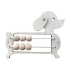 AMLESO 2pcs Busy Board Toy Accessories Material Learning for Children Kids Gifts Travel, Clouds with Bird and Dog Bead view 3