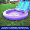 HeroKiddo Enchanted Forest Inflatable Bounce House Water Slide Combo with Splash Pool and Blower, Commercial Combo with Basketball Hoop for Kids and Adults, Wet or Dry Use, Indoor & Outdoor view 4
