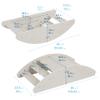 ECR4Kids Rocking Boat and Steps, Play Center, White Wash view 2