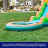 HeroKiddo Tropical Breeze Commercial Grade Bounce House Water Slide with Splash Pool for Kids and Adults (with Blower), Basketball Hoop, Outdoor Indoor, Wet Dry Combo, Birthday Party, Summer Fun view 4
