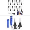 HobbyPark RC Body Trimming Scissors,RC Body Reamer & 1.0mm RC Body Clips with Pull Tabs for 1/16 1/18 Scale view 1