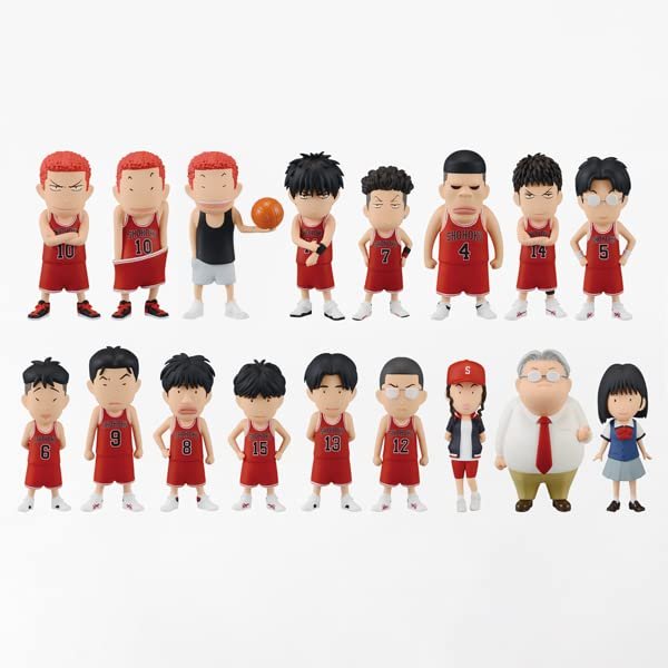 Toei The First Slam Dunk Figure Collection - Shouhoku Set Slam Dunk Figure Collection