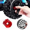 2.2 RC Crawler Tires 4PCS & 17mm Wheel Wrench w/Cross Hex Wrench for 1/8 1/10 RC Rock Crawler view 4