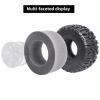 2.2 RC Crawler Tires 4PCS & RC Hex Driver Set 17mm Wheel Wrench for 1/8 1/10 RC Rock Crawler view 4