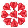 10 Inch Red Heart Mylar Balloons, 50pcs Small Foil Balloons for Birthday Party Wedding Baby Shower Valentine's Day Party Decorations view 3