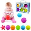 ROHSCE Sensory Balls for Baby Sensory Baby Toys 6 to 12 Months for Toddlers 1-3, Sensory Turtle Toy with Sensory Balls, Montessori Toys for Babies 6-12 Months Infant 0-6 Months (12 Pack) view 2