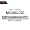 INJORA Center Drive Shaft Stainless Steel D-Shaped Hole Drive Shaft for SCX24 Gladiator Dodge Power Wagon 1/24 RC Crawler Upgrade Parts, 20g/Set view 2
