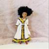 Maya in Long Dress (Curly Hair) view 4