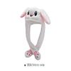 Ear Moving Jumping Hat, Winter Warm Rabbit Ears Bunny Hat for Cosplay Christmas Party (White) view 3