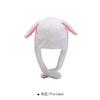 Blue Bunny Ear Moving Hats - Winter Warm Rabbit Ear Cosplay Party Hats view 4