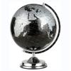 HRTC World Globe Newest Vintage World Globe Geographic Globe with Metal Base Antique Educational Globe 12.5 Inch Diameter Clear Text Marking view 1