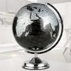 HRTC World Globe Newest Vintage World Globe Geographic Globe with Metal Base Antique Educational Globe 12.5 Inch Diameter Clear Text Marking view 4