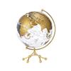 HRTC World Globe Elegant and Fashionable World Gelast World Map and Border Acrylic Earth Gelast with A Metal Three -Foot Frame 20 Cm Clear Text Marking view 1