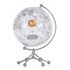 HRTC World Globe Cute and Exquisite World Earth Ceremony with A Metal Tripod 7.8 Inches (20 Cm) DIY Built -in Earth Earth's Interesting Astronaut Doll Clear Text Marking view 1