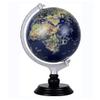 HRTC World Globe Kids World Globe with Raised Relief Learning Educational Rotating World Map Globe Lighting Globe 10 Inch Clear Text Marking view 1