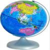 HRTC World Globe Classic Mini Educational Rotating World Map Globe Decorative Earth Kids Globe Desktop Globe 7.8 Inch Clear Text Marking view 1