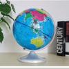 HRTC World Globe Classic Mini Educational Rotating World Map Globe Decorative Earth Kids Globe Desktop Globe 7.8 Inch Clear Text Marking view 3