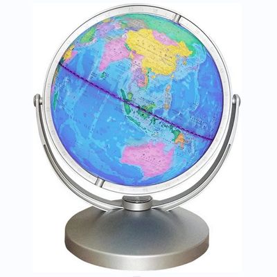 HRTC World Globe Newest Smart Globe Lighting World Globe Ar Educational Globe with Kids Globe Stand World Globe Office and Classroom Clear Text Marking