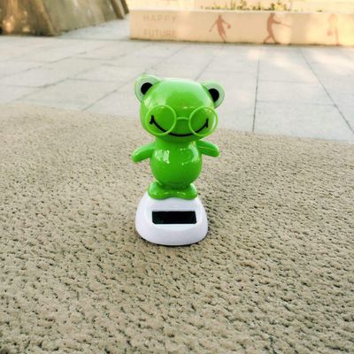 Solar Powered Dancing Toy, Desk Dancing Solar Toy Doll Dancing Animal Solar Ornaments Solar Powered Animated Dancing Figures Car Dashboard Decoration Halloween Supplies Toy Office Desk Home Decor