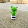Solar Powered Dancing Toy, Desk Dancing Solar Toy Doll Dancing Animal Solar Ornaments Solar Powered Animated Dancing Figures Car Dashboard Decoration Halloween Supplies Toy Office Desk Home Decor view 1