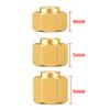 RCLIONS Brass RC Wheel Hex Hub 6mm Drive Adapter for TRX4M 1/18th RC Crawler Car Upgrades view 2