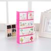 Dollhouse Mini Storage Box, 1:12 New Lovely Animal Pattern Closet Wardrobe Cabinet for Doll Accessories Collection Dollhouse Furniture,Pink view 2