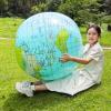 Keesoon-36 Inch Giant Geographic Globe, Inflatable Globe, PVC Educational Game World Map Globe, Diameter 90cm view 1